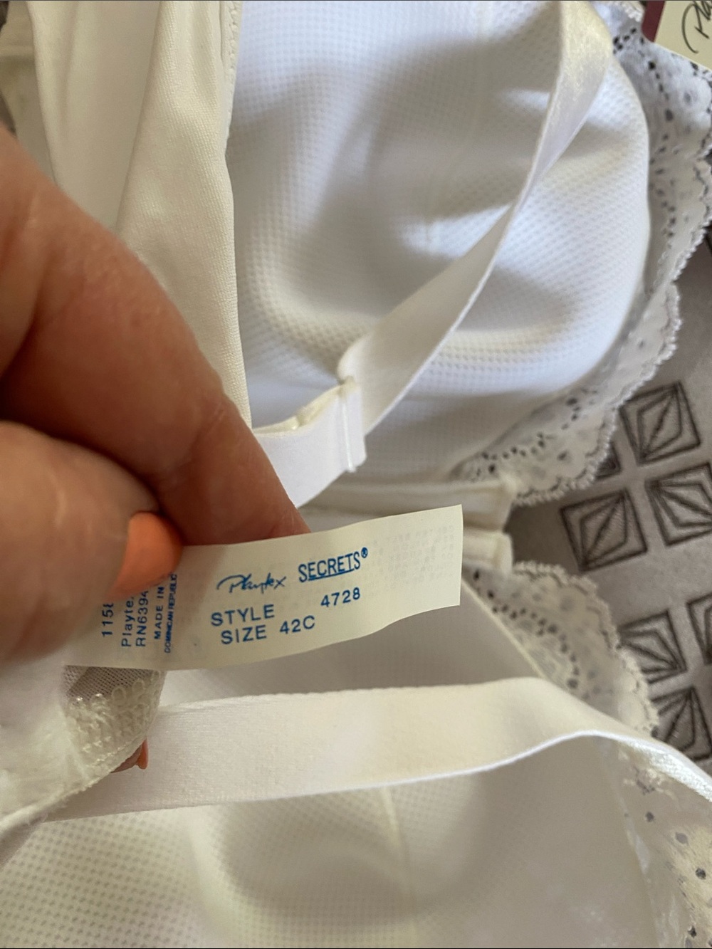 NWT Playtex white bra - Picture 6 of 7